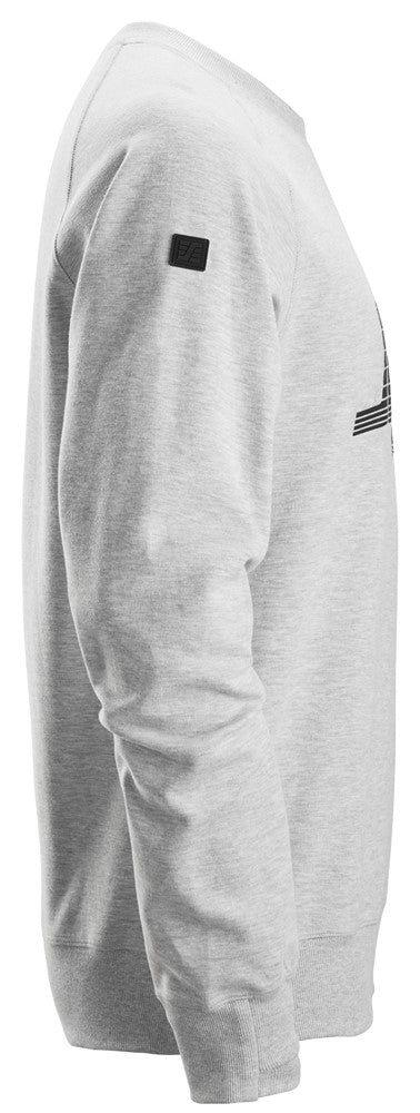 Sweatshirt med logo
