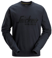 Sweatshirt med logo