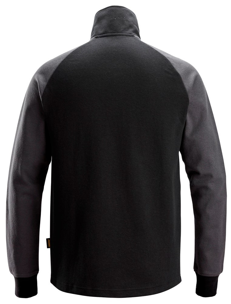 Snickers Workwear Tvåfärgad sweatshirt med dragkedja