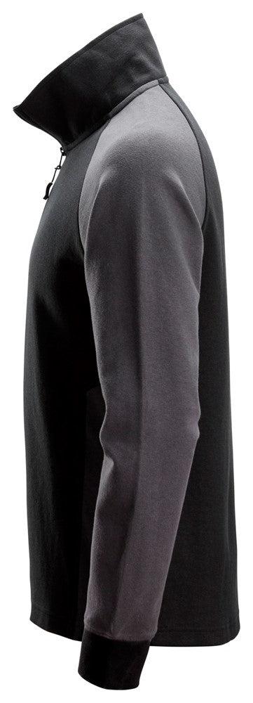 Snickers Workwear Tvåfärgad sweatshirt med dragkedja