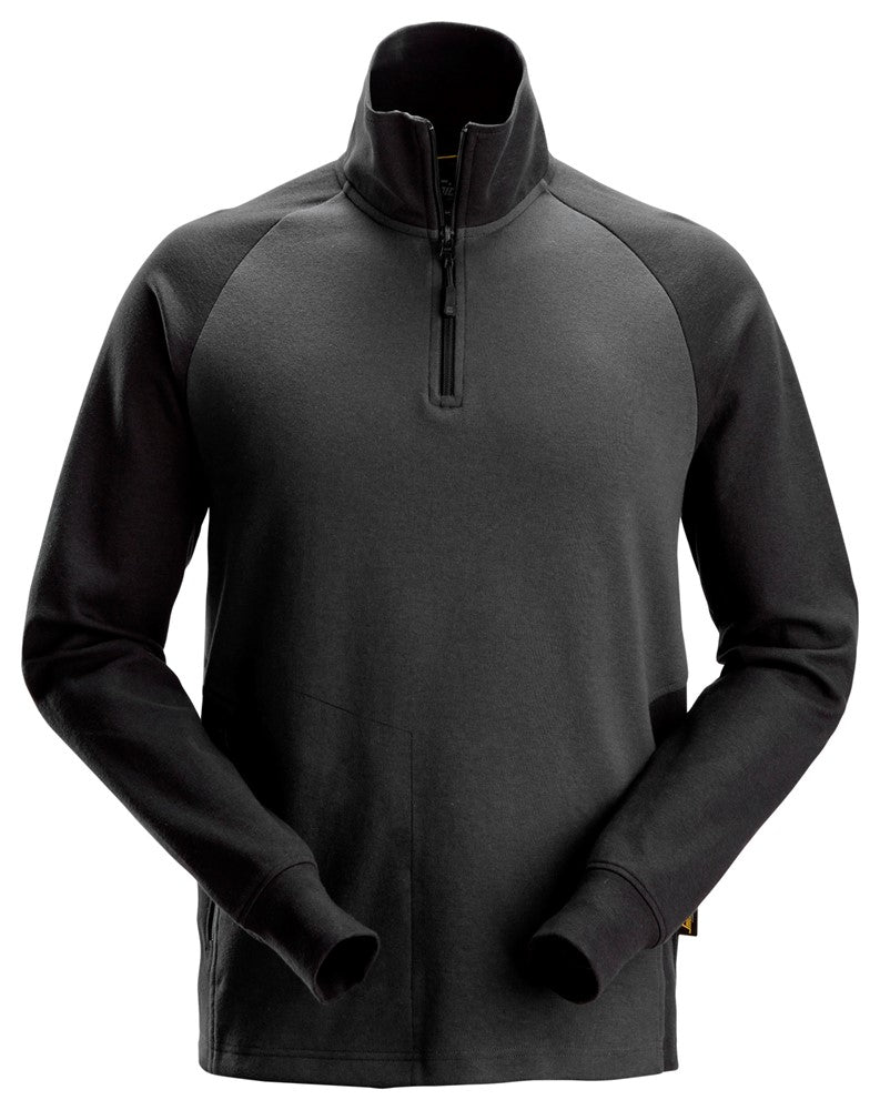 Snickers Workwear Tvåfärgad sweatshirt med dragkedja