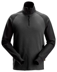 Snickers Workwear Tvåfärgad sweatshirt med dragkedja