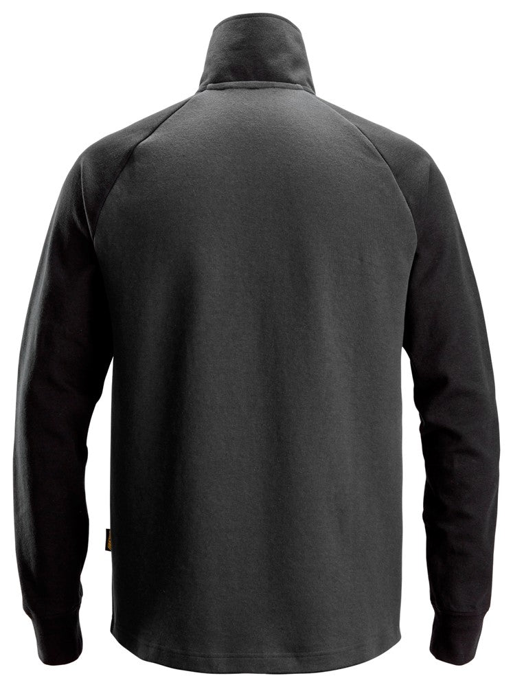 Snickers Workwear Tvåfärgad sweatshirt med dragkedja