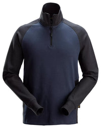 Snickers Workwear Tvåfärgad sweatshirt med dragkedja