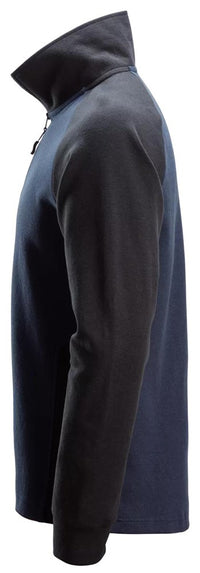 Snickers Workwear Tvåfärgad sweatshirt med dragkedja