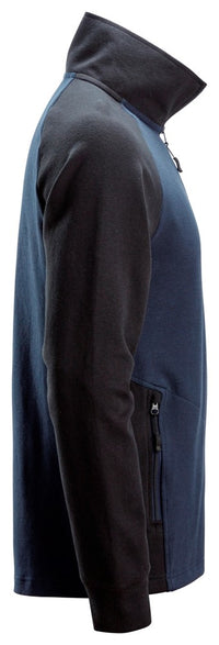 Snickers Workwear Tvåfärgad sweatshirt med dragkedja