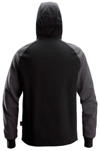 Snickers Workwear Tvåfärgad hoodie med dragkedja