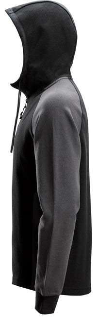 Snickers Workwear Tvåfärgad hoodie med dragkedja