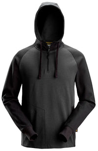 Snickers Workwear Tvåfärgad hoodie med dragkedja