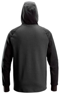 Snickers Workwear Tvåfärgad hoodie med dragkedja