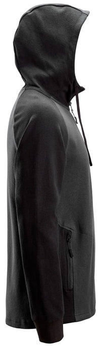 Snickers Workwear Tvåfärgad hoodie med dragkedja
