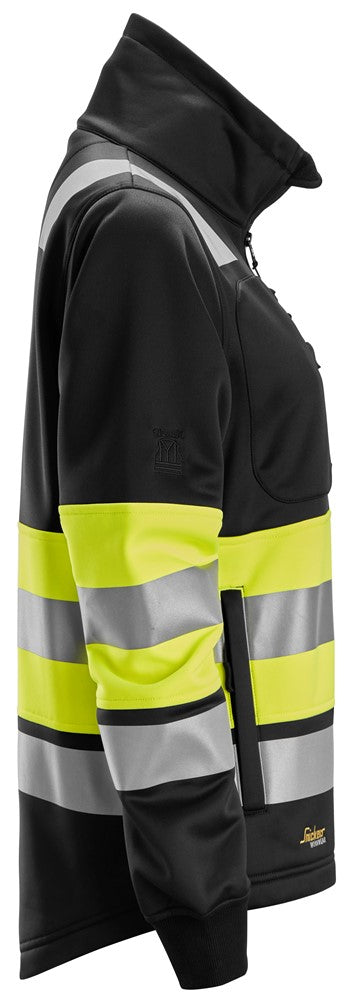 Snickers Workwear Jacka med hellång dragkedja och varselklass 1, dam