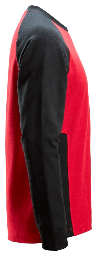 Snickers Workwear Tvåfärgad sweatshirt
