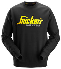 Klassisk sweatshirt med logotyp