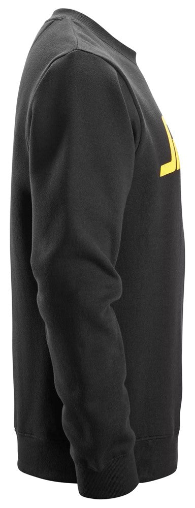 Klassisk sweatshirt med logotyp