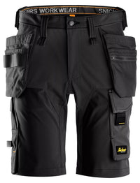 AllroundWork 4-vägsstretchshorts med hölsterfickor
