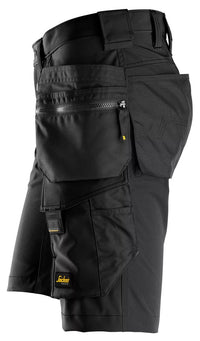 AllroundWork 4-vägsstretchshorts med hölsterfickor