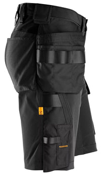 AllroundWork 4-vägsstretchshorts med hölsterfickor