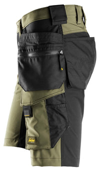 AllroundWork 4-vägsstretchshorts med hölsterfickor