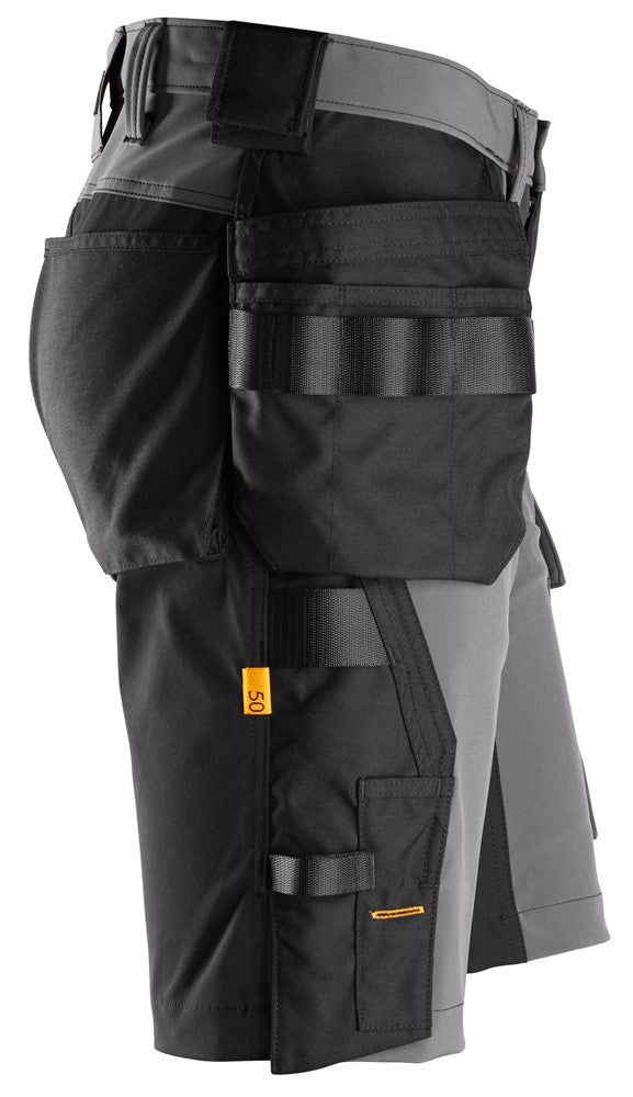 AllroundWork 4-vägsstretchshorts med hölsterfickor