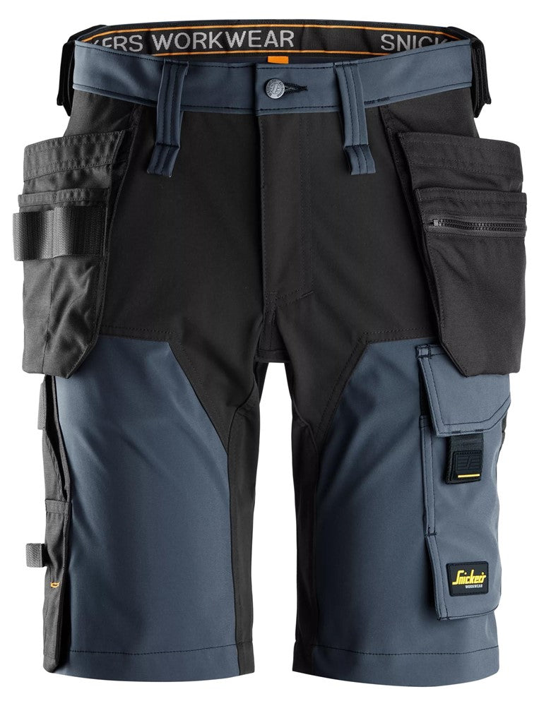 AllroundWork 4-vägsstretchshorts med hölsterfickor