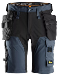 AllroundWork 4-vägsstretchshorts med hölsterfickor