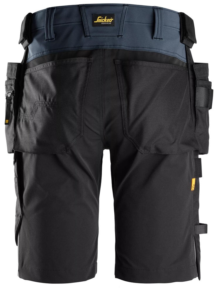 AllroundWork 4-vägsstretchshorts med hölsterfickor