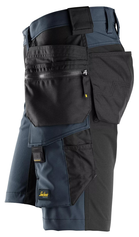 AllroundWork 4-vägsstretchshorts med hölsterfickor