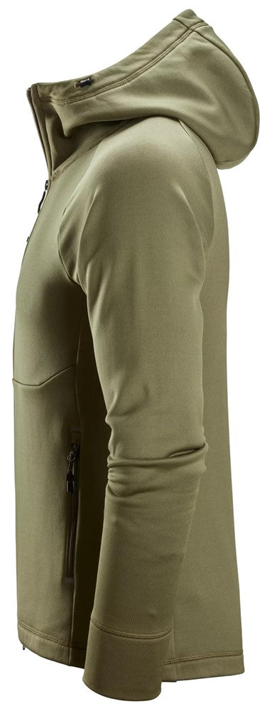FlexiWork Polartec® Power Stretch® huvtröja med hellång dragkedja