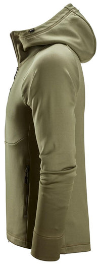 FlexiWork Polartec® Power Stretch® huvtröja med hellång dragkedja