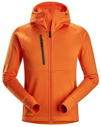 FlexiWork Polartec® Power Stretch® huvtröja med hellång dragkedja