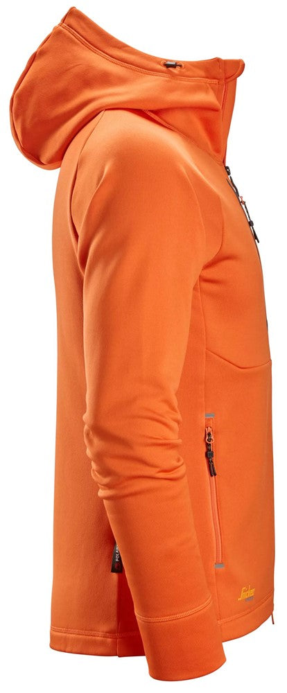 FlexiWork Polartec® Power Stretch® huvtröja med hellång dragkedja