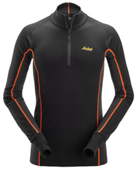 Stay Warm underställströja ½ zip i merinoull