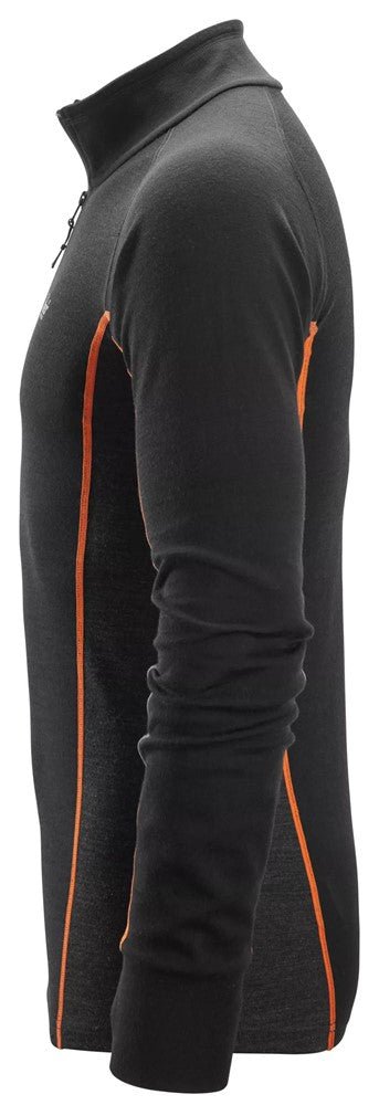 Stay Warm underställströja ½ zip i merinoull