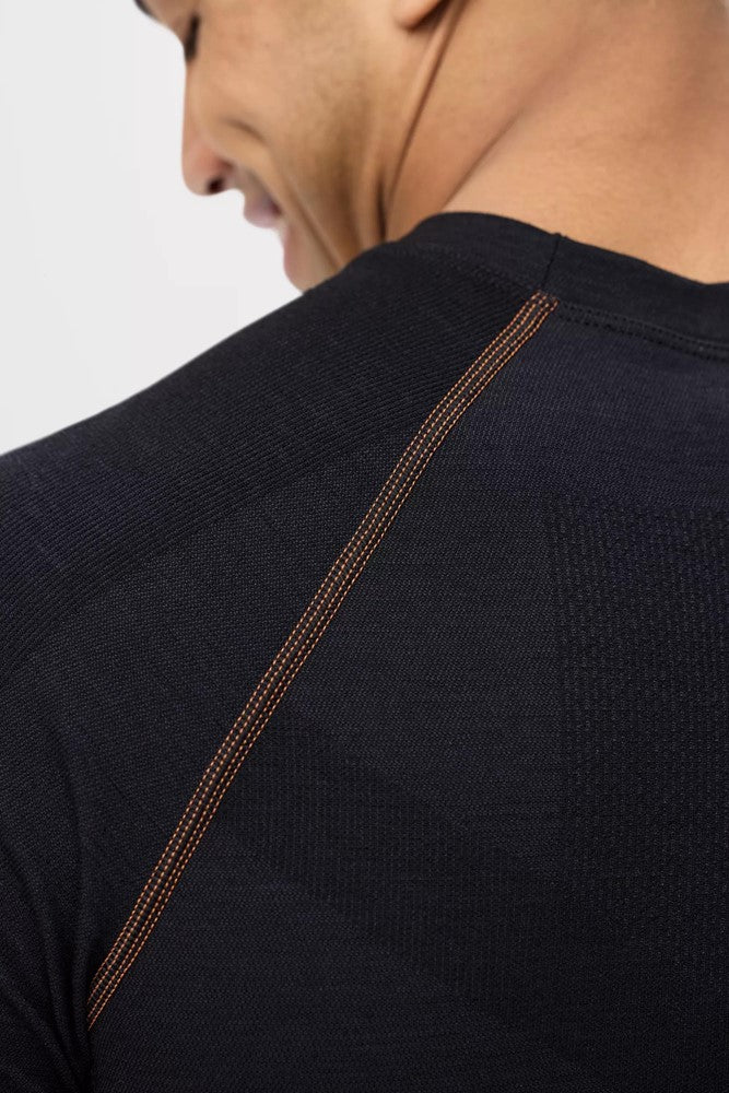 Seamless Base Layer, Heat Regulating Wool Top