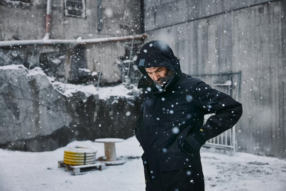 AllroundWork, Vattentät fodrad parkas
