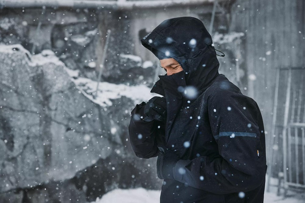 AllroundWork, Vattentät fodrad parkas