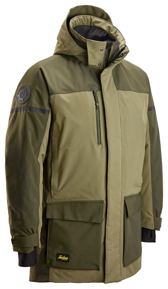 AllroundWork, Vattentät fodrad parkas
