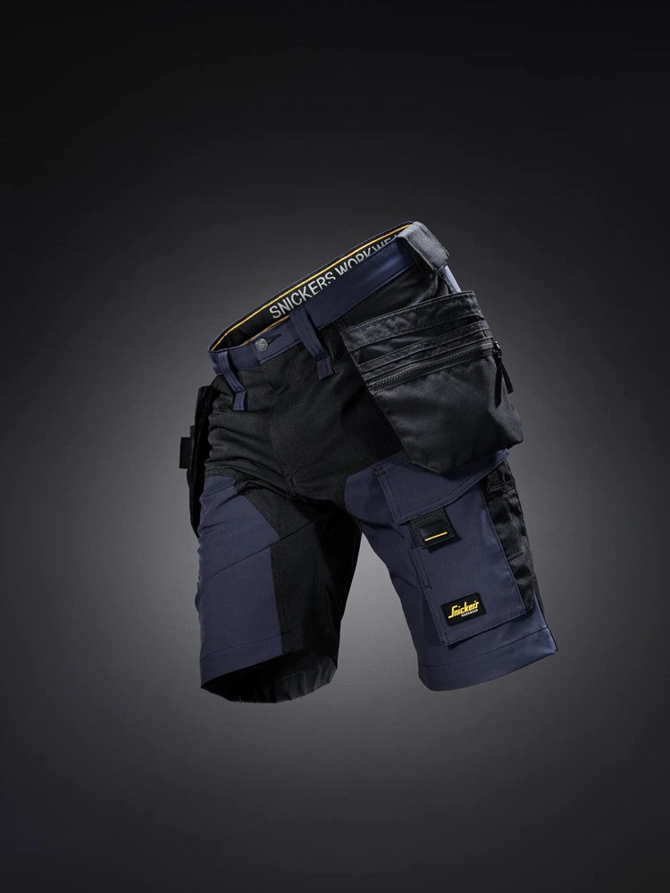 AllroundWork 4-vägsstretchshorts med hölsterfickor