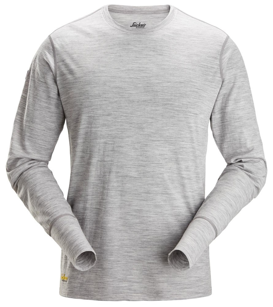 Långärmad t-shirt i ull