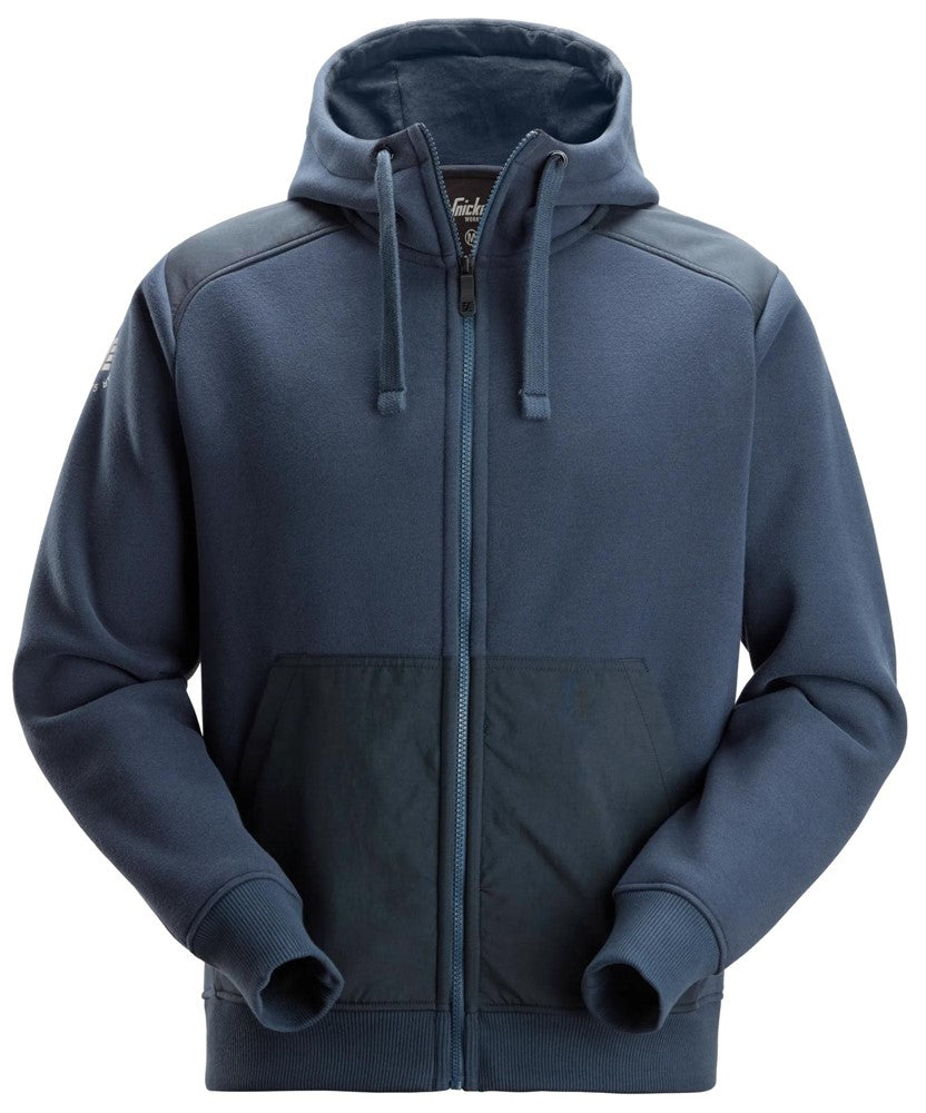 Snickers Workwear Huvtröja med CORDURA® och hellång dragkedja