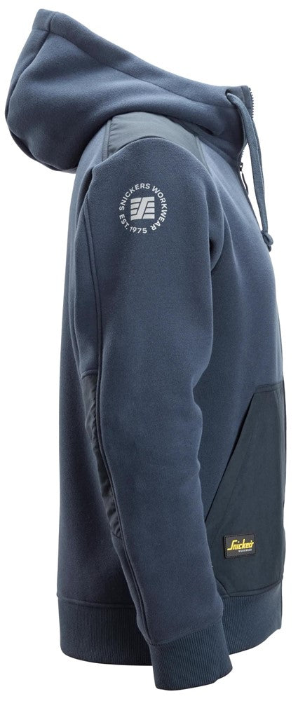Snickers Workwear Huvtröja med CORDURA® och hellång dragkedja