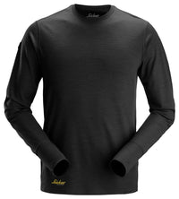 Långärmad t-shirt i ull
