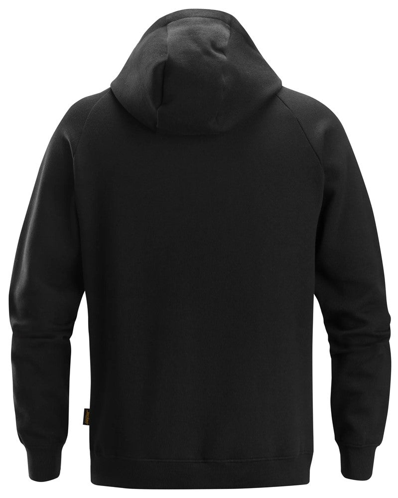 Hoodie med liten logga