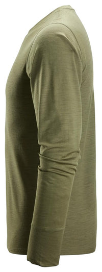 Långärmad t-shirt i ull