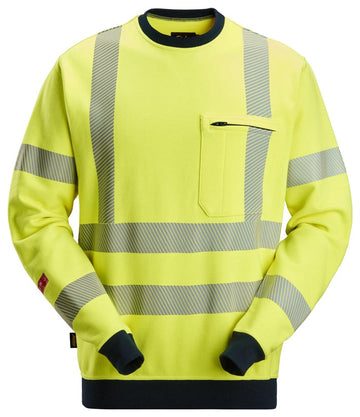 Snickers Workwear ProtecWork sweatshirt, varsel klass 3