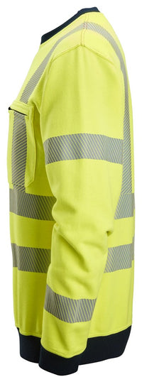 Snickers Workwear ProtecWork sweatshirt, varsel klass 3