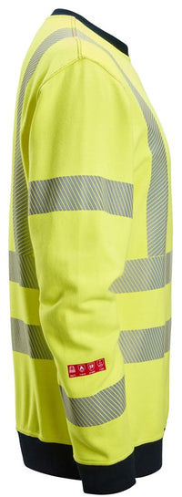 Snickers Workwear ProtecWork sweatshirt, varsel klass 3