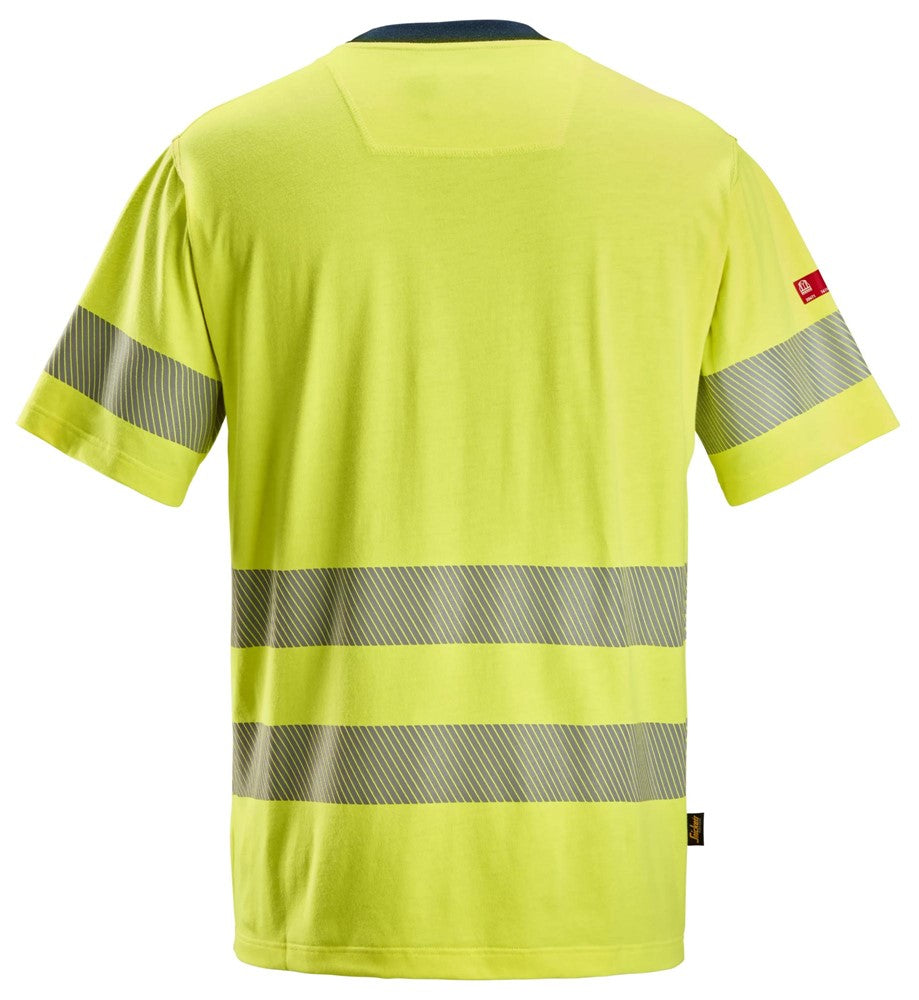 ProtecWork kortärmad t-shirt, varsel klass 3/2