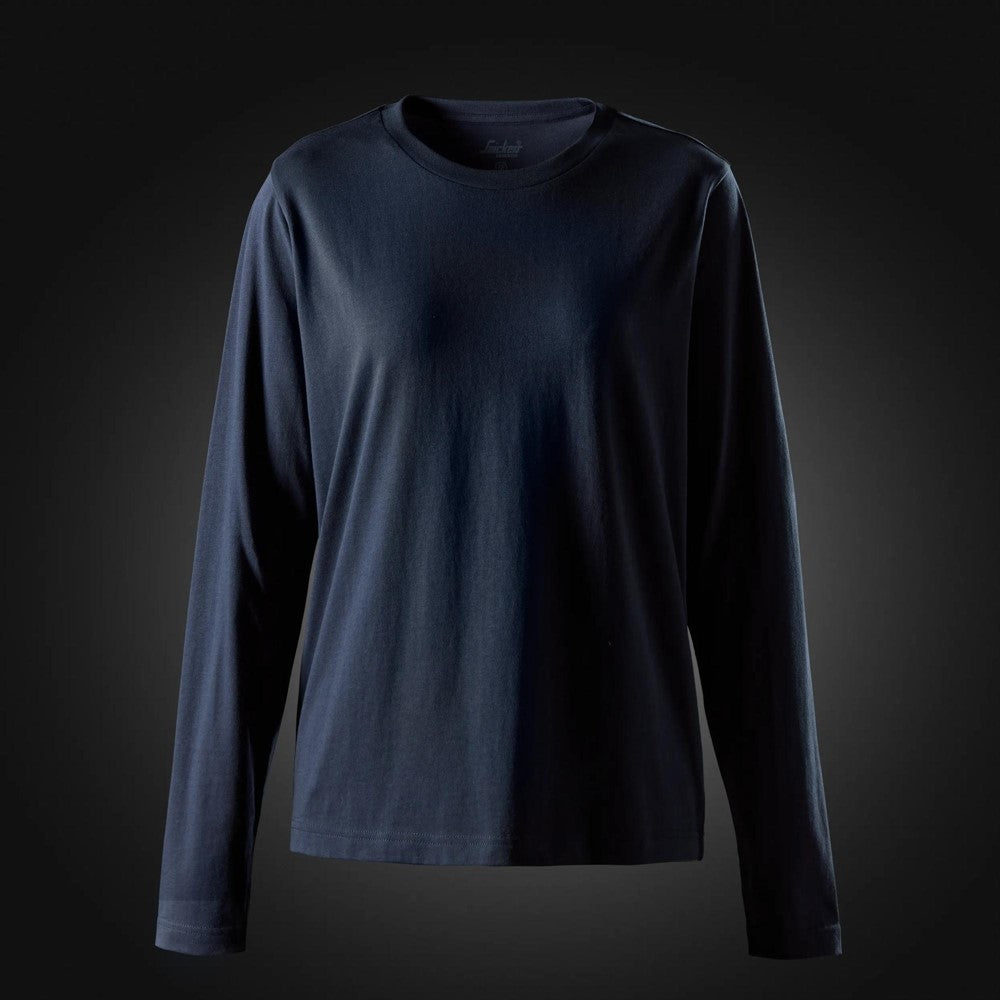 Snickers Workwear Klassisk långärmad t-shirt i dammodell